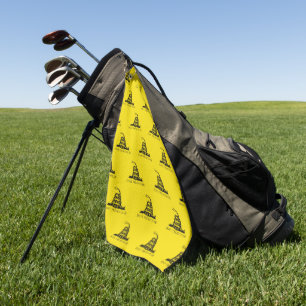 Gadsden Ratelslangenvlag: Revolutionaire Oorlog 17 Golfhanddoek