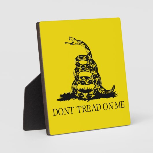 Gadsden Rattlesnake Flag: Revolutionaire Oorlog 17 Fotoplaat (Voorkant)