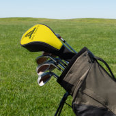 Gadsden Rattlesnake Flag: Revolutionaire Oorlog 17 Golfheadcover (Insitu)
