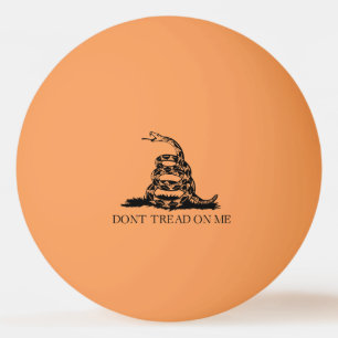 Gadsden Rattlesnake Flag: Revolutionaire Oorlog 17 Pingpongballen