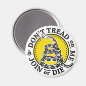 Gadsden Snake Crest Magneet (Voorkant / Achterkant)