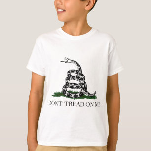 Gadsden vlag "Niet op mij lezen" T-shirt