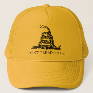 Gadsden vlag "Niet op mij lezen" Trucker Pet