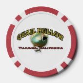 Gadwall Poker Chips (Achterkant)