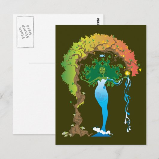 Gaea Briefkaarten (Voorkant / Achterkant)