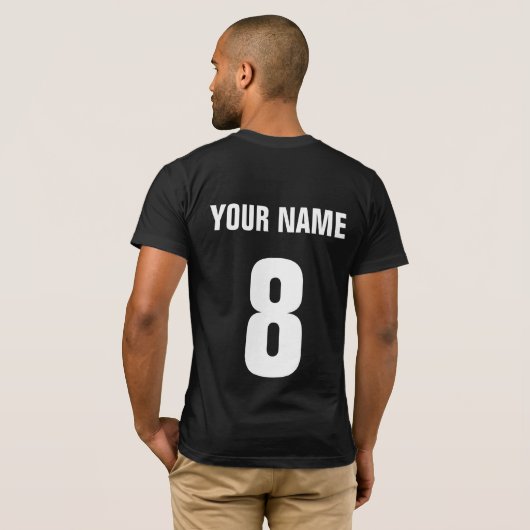 Gaelic Football GAA Peil Shirsey T-shirt (Achterkant volledig)