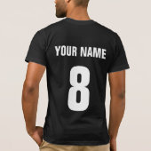 Gaelic Football GAA Peil Shirsey T-shirt (Achterkant)