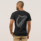 Gaelic Harp T-shirt (Achterkant volledig)