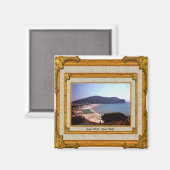 Gaeta Beach Lijst Magneet (Voorkant / Achterkant)