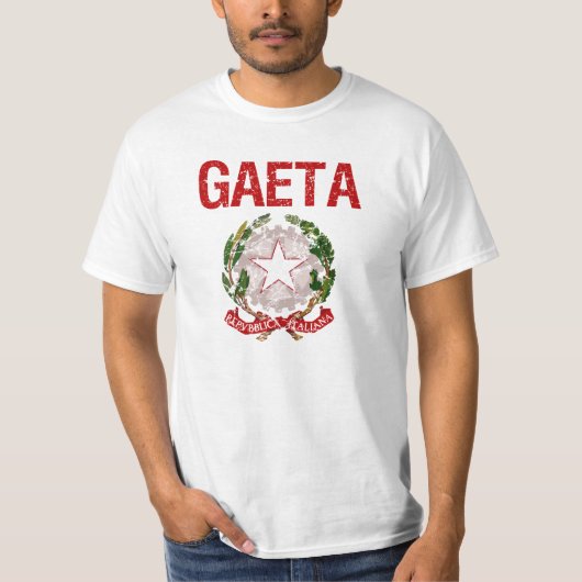 Gaeta Italiaanse achternaam T-shirt (Voorkant)