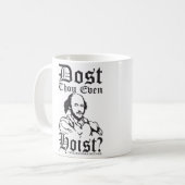 Gaf je zelfs gijzelaar? - Shakespeare Koffiemok (Voorkant links)