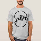 Gaffer British Soccer Slang Dialect TShirt (Devant)