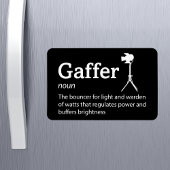Gaffer Definitie - Filmbemanning 4"x 6"Flex Magneet
