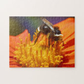 Gaffez la conception de puzzle d'abeille (Horizontal)