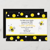 Gaffez les invitations de fête d'anniversaire (Devant / Derrière)