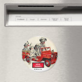 Gaffney Firefighter Magnet (In Situ (Lave-vaisselle))