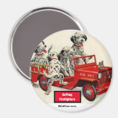 Gaffney Firefighter Magnet (Recto/Verso)