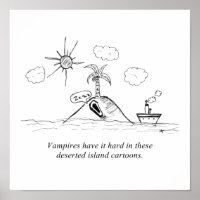 Gag Cartoon Print