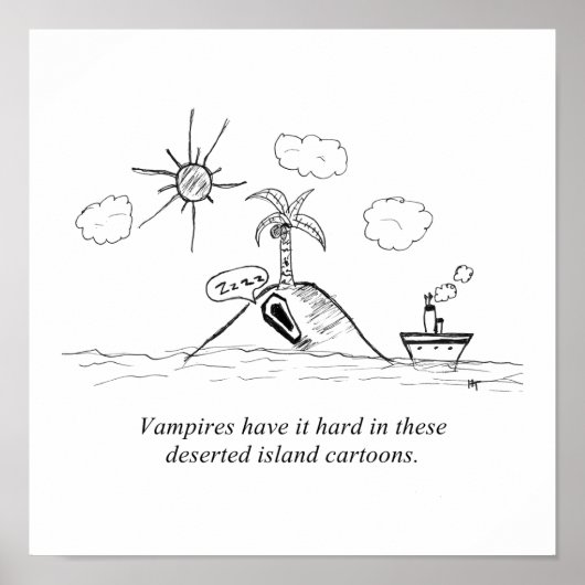 Gag Cartoon Print (Voorkant)