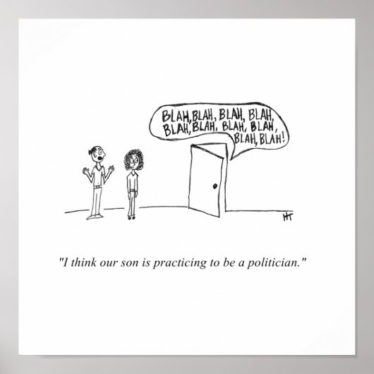 Gag Cartoon Print (Voorkant)