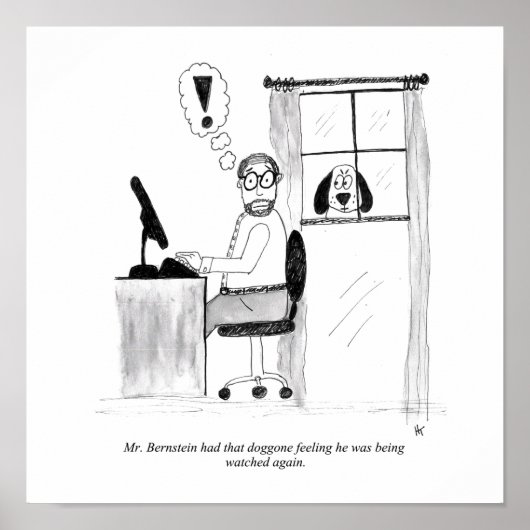 Gag Cartoon Print (Voorkant)