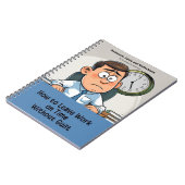 Gag gift - Notebook, pretending to be a book  Notitieboek (Linkerzijde)