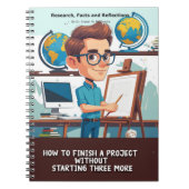 Gag gift - Notebook, pretending to be a book  Notitieboek (Voorkant)