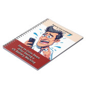 Gag gift - Notebook, pretending to be a book  Notitieboek (Linkerzijde)