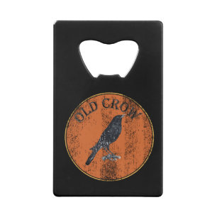 Gag Gift - Old Crow Senior Citizen Kredietkaart Flessenopener