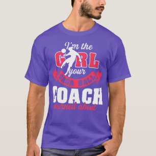 Gaga Ball Dodgeball Gaga Girl Coach Team T-shirt