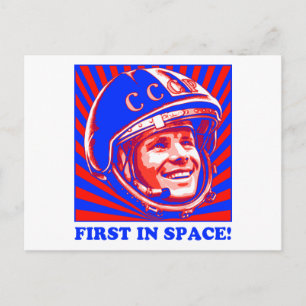 Gagarin Г Ю г и Briefkaart