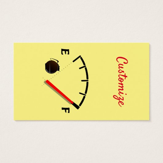 Gage de carburant du café Plein Thunder_Cove (Dos)