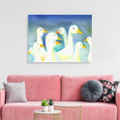Gaggle 2012 canvas afdruk (Insitu (Woonkamer))