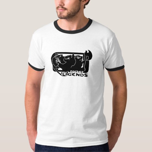 Gagnant de T-shirt de légendes de poche d'Icegogo (Devant)