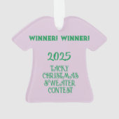 GAGNANT ! GAGNANT ! Concours de Pull de Noël Tache (dos)