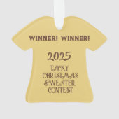 GAGNANT ! GAGNANT ! Concours de Pull de Noël Tache (dos)