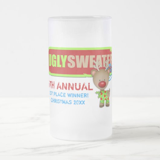 Gagnant laid de tasse de partie de chandail de (Centre)