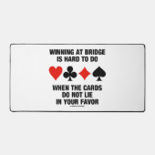 Gagner À Bridge Est Difficile À Faire Lorsque Les  (Recto)