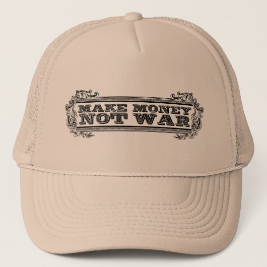 Gagnez l'argent, pas casquette de camionneur de (Devant)