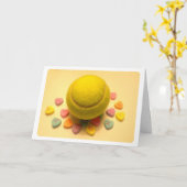 Gagnez ou perdez… soit le mien ! Carte de voeux (Fleur jaune)