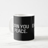 Gagnez votre paix - Mindset de Mug de guerrier min (Devant gauche)