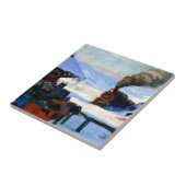 Gagnon - De Trein, Baie-Saint-Paul Tegeltje (Zijkant)