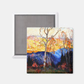 Gagnon - Golden Autumn, Laurentians Magneet (Voorkant / Achterkant)