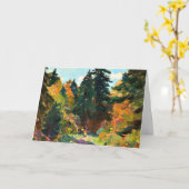 Gagnon - In de Bossen, Charlevoix Kaart (Gele Bloem)