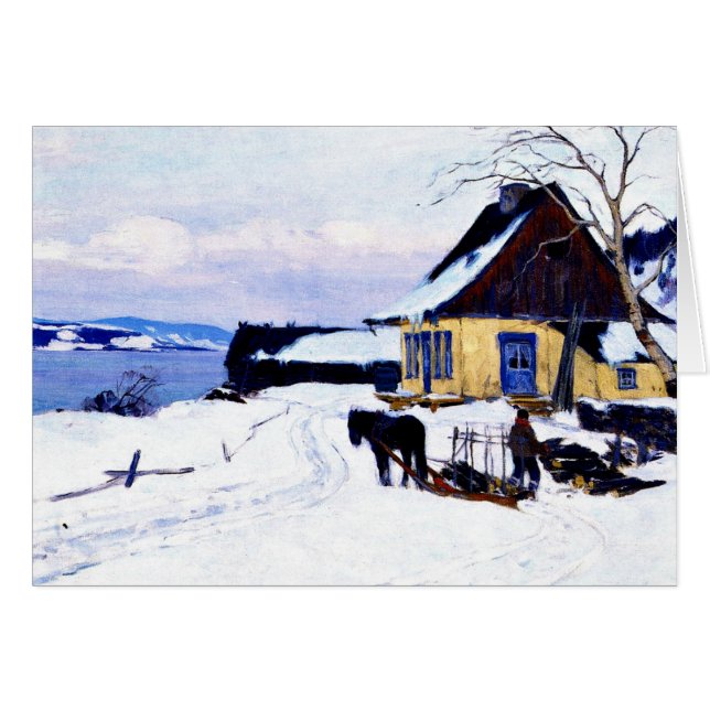 Gagnon - La ferme sur la colline (Devant horizontal)