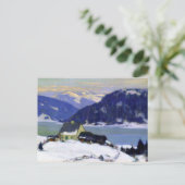 Gagnon - Lac de Charlevoix Briefkaart (Staand voorkant)