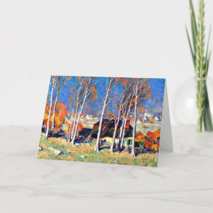 Gagnon - Lonely Village on the Saint Laurence Kaart