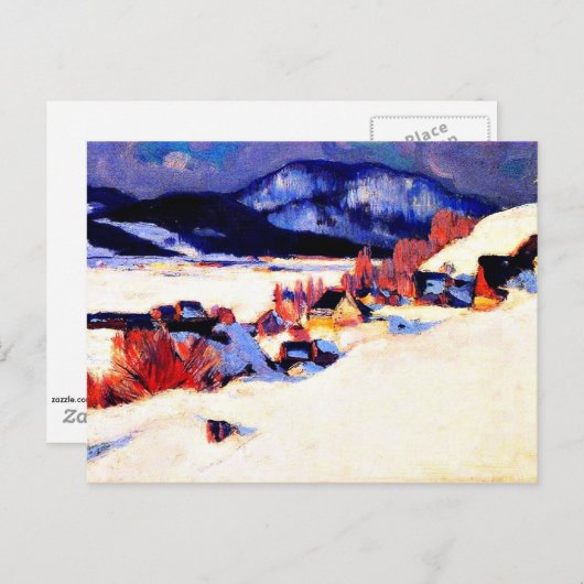 Gagnon - Rang Saint-Laurent Baie-Saint-Paul Briefkaart (Voorkant / Achterkant)