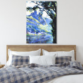 Gagnon - Summer Day, Les Andelys, Normandy Canvas Afdruk (Insitu (Slaapkamer))