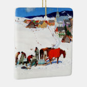 Gagnon - The Ice Harvest Keramisch Ornament (Rechts)